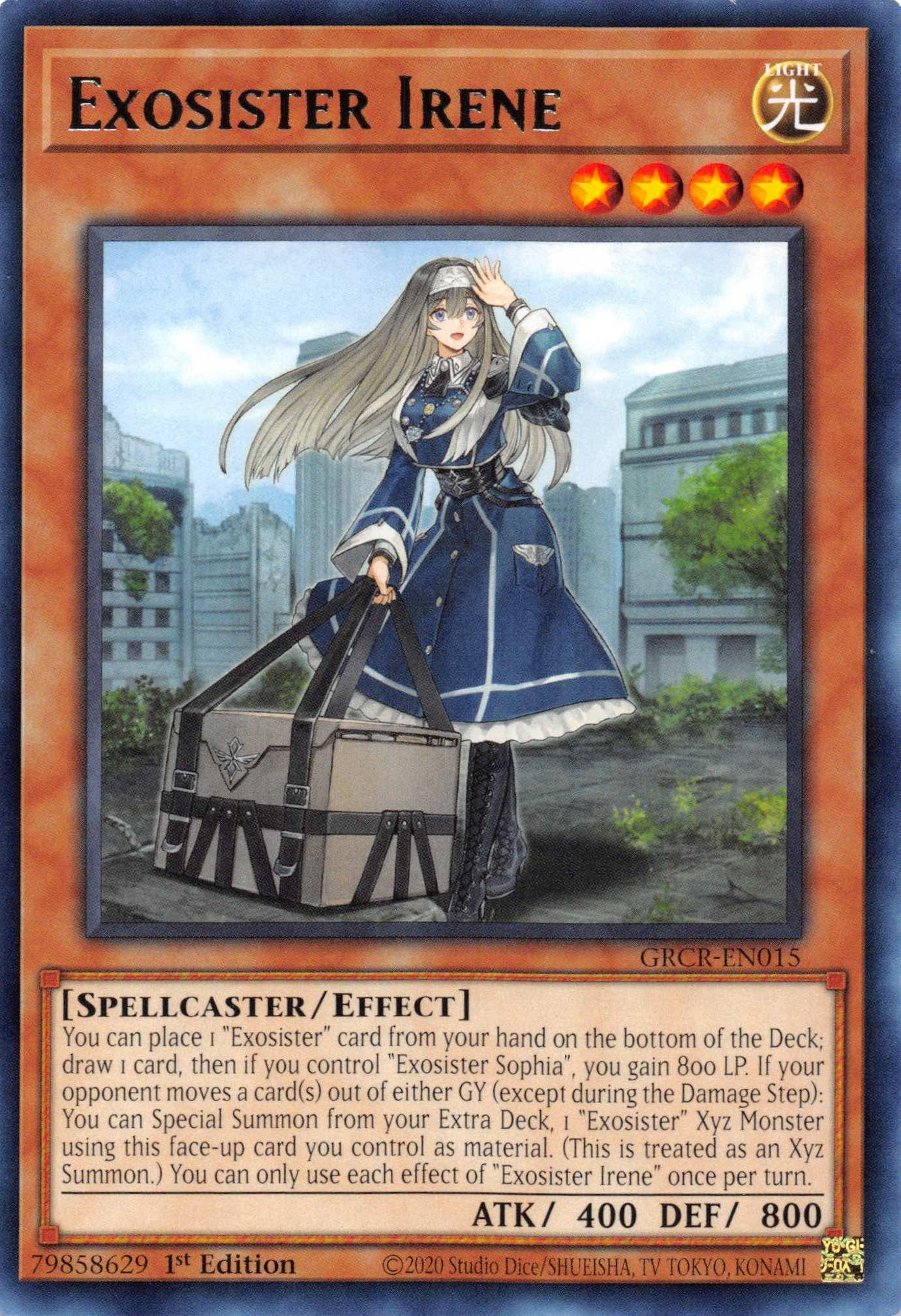 Exosister Irene [GRCR-EN015] Rare - Josh's Cards