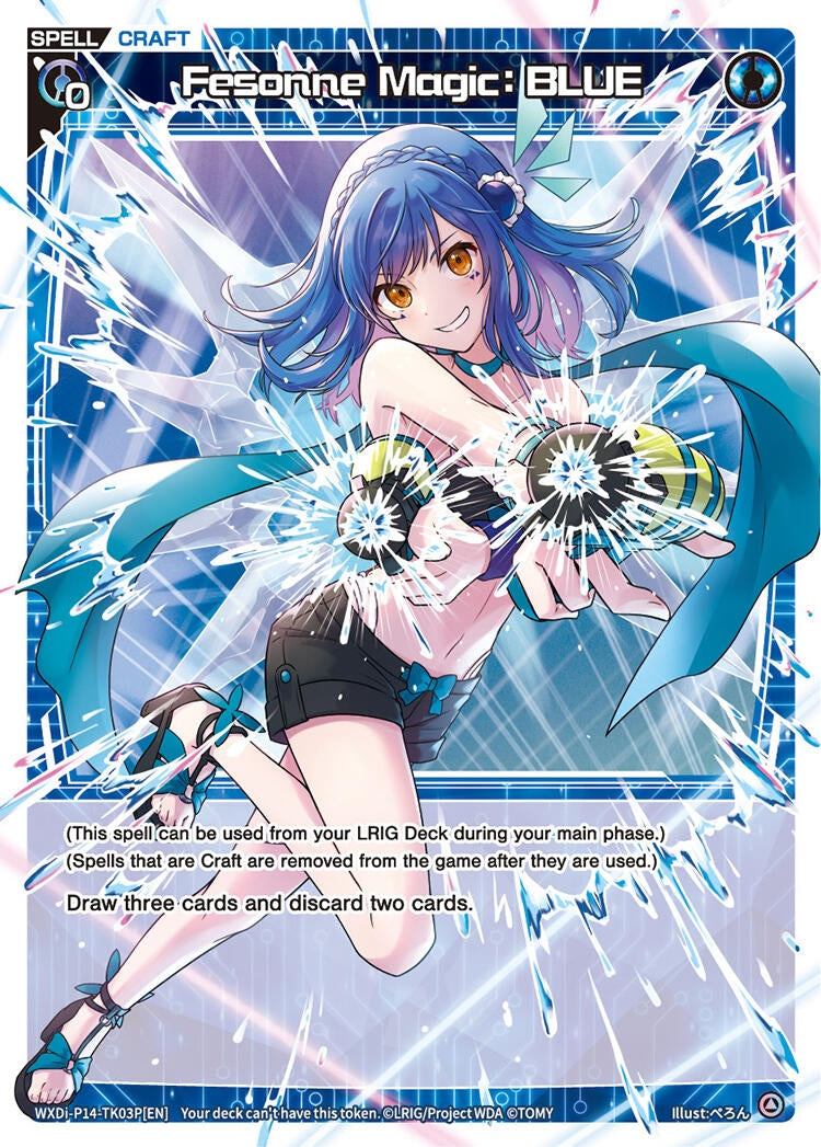 Fesonne Magic BLUE Parallel (WXDi-P14-TK03P[EN]) [WXDi-P14]
