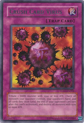 Crush Card Virus [TU01-EN006] Rare - Josh's Cards