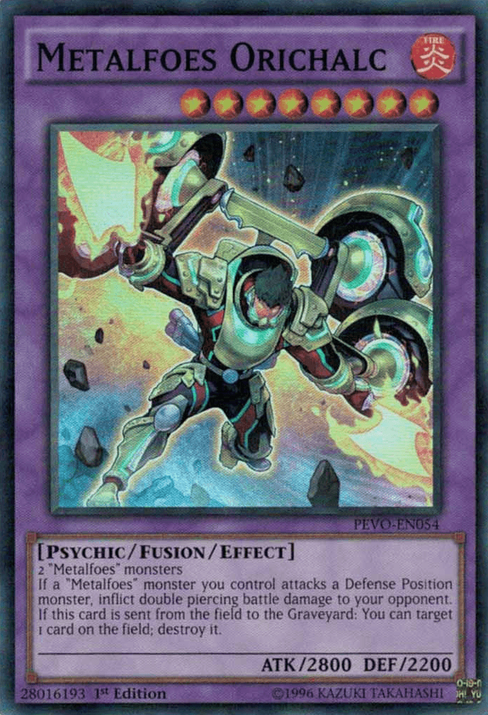 Metalfoes Orichalc [PEVO-EN054] Super Rare - Josh's Cards