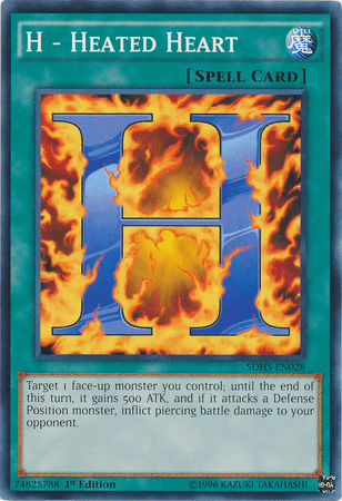 H - Heated Heart [SDHS-EN028] Common - Josh's Cards