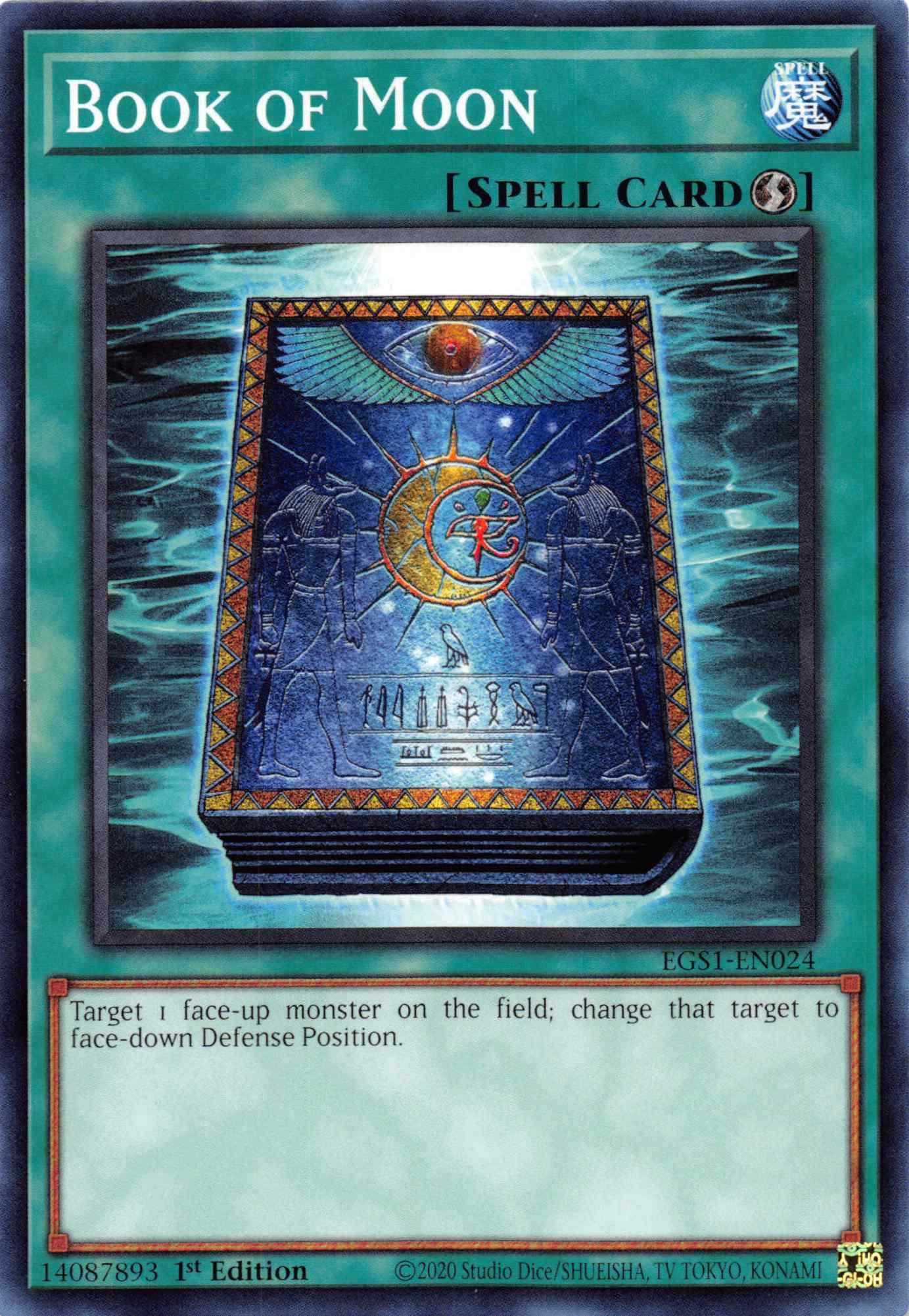 Book of Moon [EGS1-EN024] Common - Josh's Cards