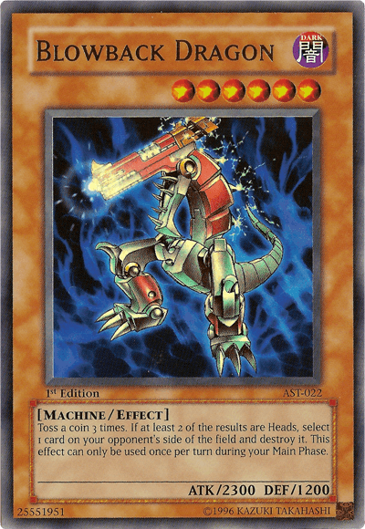 Blowback Dragon [AST-022] Ultra Rare - Josh's Cards