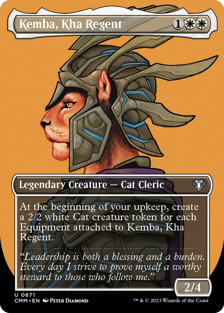 Kemba, Kha Regent (CMM-671) - Commander Masters (Borderless)