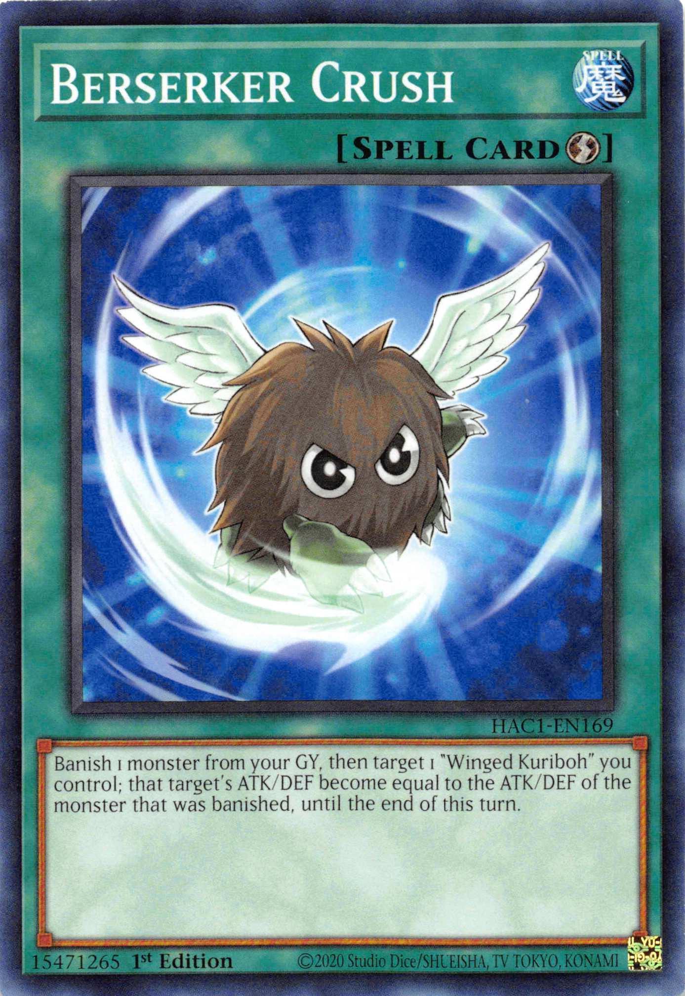 Berserker Crush [HAC1-EN169] Common - Josh's Cards