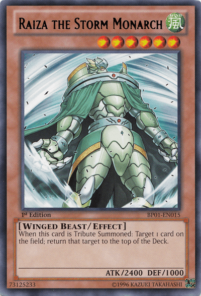 Raiza the Storm Monarch [BP01-EN015] Rare - Josh's Cards