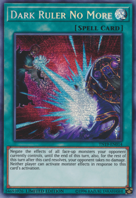 Dark Ruler No More [TN19-EN014] Prismatic Secret Rare - Josh's Cards