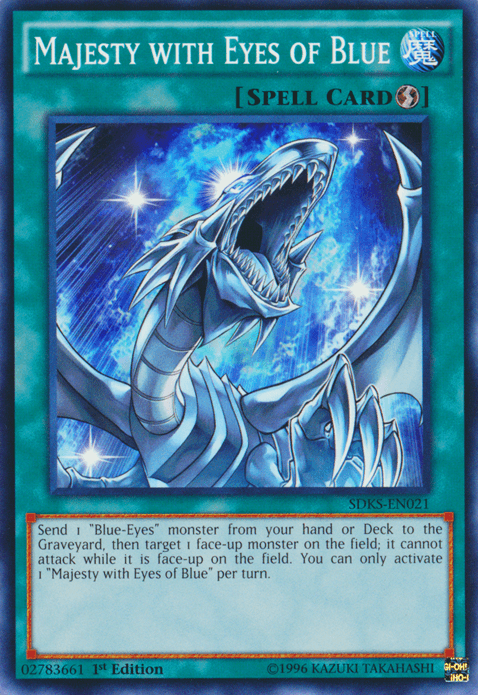 Majesty with Eyes of Blue [SDKS-EN021] Common - Josh's Cards