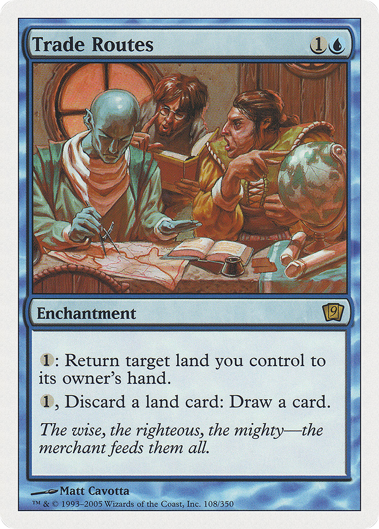 Trade Routes [Ninth Edition] Foil