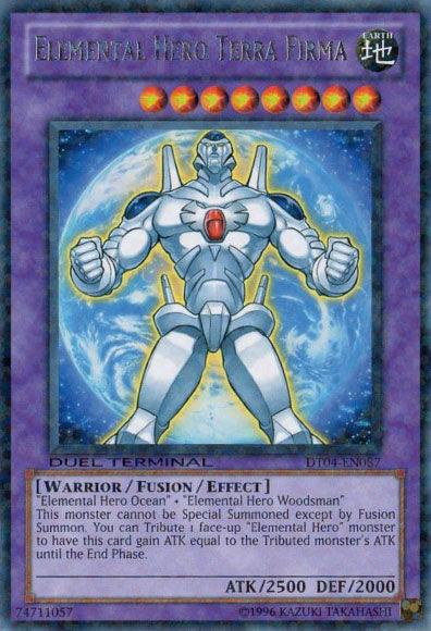 Elemental Hero Terra Firma [DT04-EN087] Common - Josh's Cards