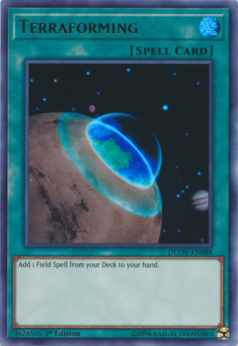 Terraforming [DUOV-EN088] Ultra Rare - Josh's Cards