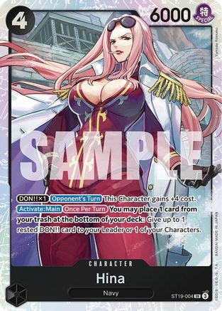 Hina (ST19-004) - Starter Deck 19: BLACK Smoker Foil