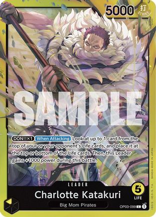 Charlotte Katakuri (OP03-099) (OP03-099) - Starter Deck 20: YELLOW Charlotte Katakuri Foil