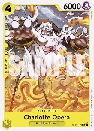 Charlotte Opera (OP03-106) - Starter Deck 20: YELLOW Charlotte Katakuri