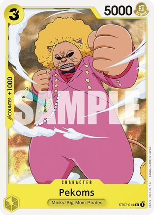 Pekoms (ST07-014) - Starter Deck 20: YELLOW Charlotte Katakuri