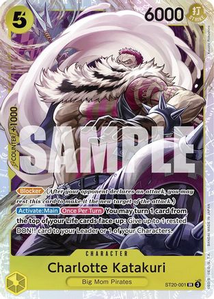 Charlotte Katakuri (ST20-001) (ST20-001) - Starter Deck 20: YELLOW Charlotte Katakuri Foil