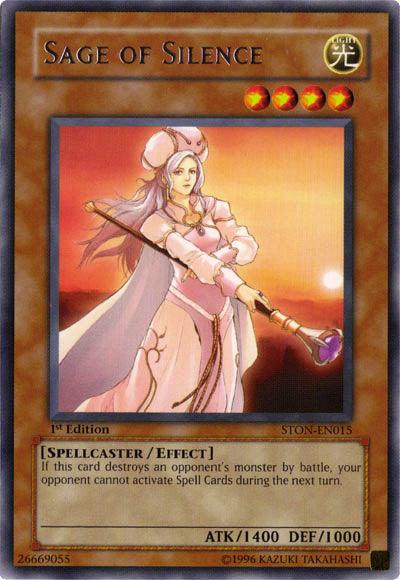 Sage of Silence [STON-EN015] Rare - Josh's Cards
