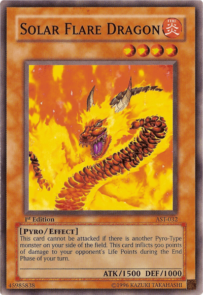 Solar Flare Dragon [AST-032] Common - Josh's Cards