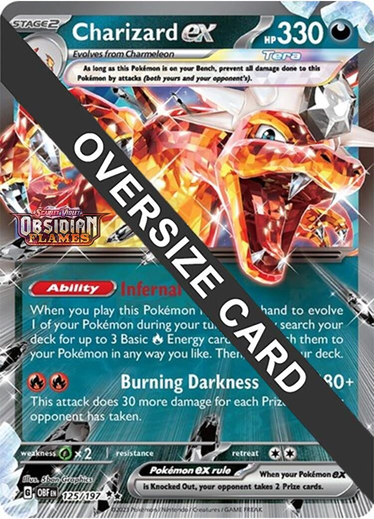 Charizard ex - 125/197 [Jumbo Cards]