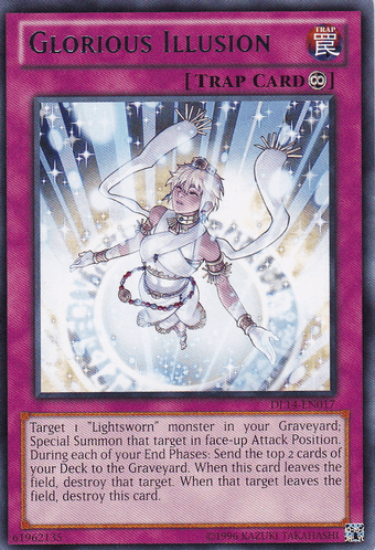 Glorious Illusion (Blue) [DL14-EN017] Rare - Josh's Cards