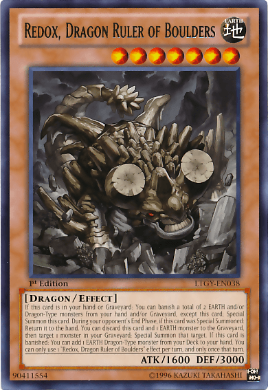 Redox, Dragon Ruler of Boulders [LTGY-EN038] Rare - Josh's Cards