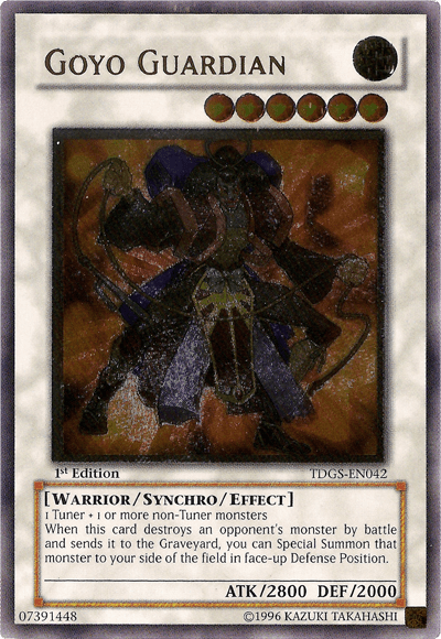 Goyo Guardian [TDGS-EN042] Ultimate Rare - Josh's Cards
