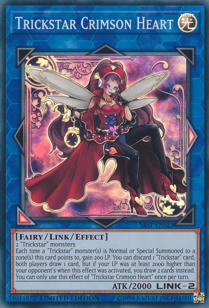 Trickstar Crimson Heart [SAST-ENSE3] Super Rare - Josh's Cards