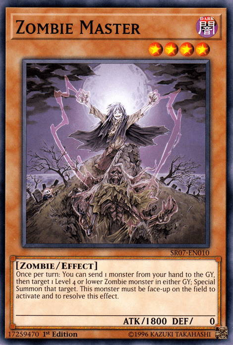 Zombie Master [SR07-EN010] Common - Josh's Cards