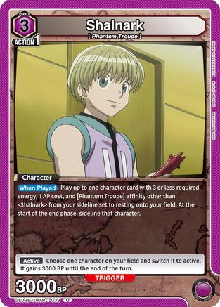 Shalnark (UE02BT/HTR-1-039) - UE02BT HUNTER X HUNTER