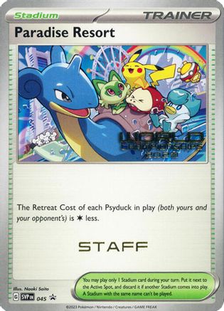 Paradise Resort 045 - SV Scarlet & Violet Promo Cards