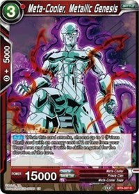 Meta-Cooler, Metallic Genesis (BT9-007) [Universal Onslaught Prerelease Promos] Parallel Foil