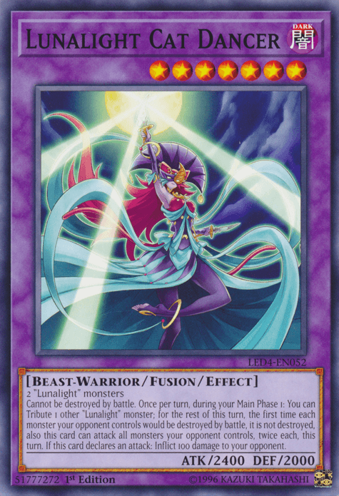 Lunalight Cat Dancer [LED4-EN052] Common - Josh's Cards