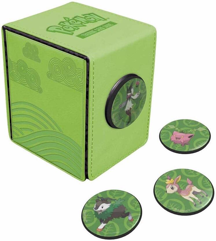 Ultra PRO: Alcove Click Deck Box - Pokemon (Morning Meadow)