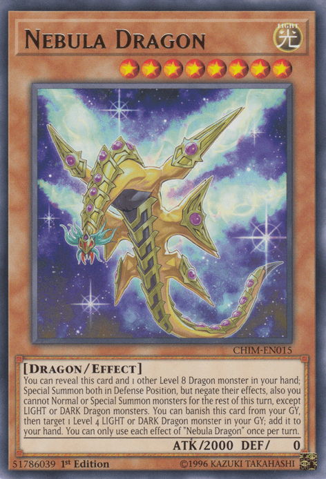 Nebula Dragon [CHIM-EN015] Rare - Josh's Cards