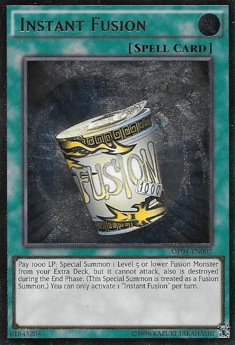 Instant Fusion [OP04-EN002] Ultimate Rare - Josh's Cards