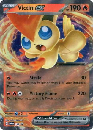 Victini ex 142 - SV Scarlet & Violet Promo Cards Holofoil