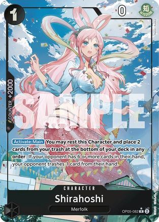 Shirahoshi (OP05-082) (Full Art) (OP05-082) - Premium Booster -The Best- Foil