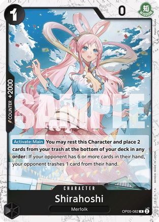 Shirahoshi (OP05-082) (Jolly Roger Foil) (OP05-082) - Premium Booster -The Best- Foil