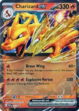 Charizard ex 161 - SV Scarlet & Violet Promo Cards Holofoil