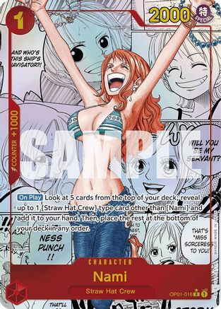 Nami (OP01-016) (Manga) (OP01-016) - Premium Booster -The Best- Foil