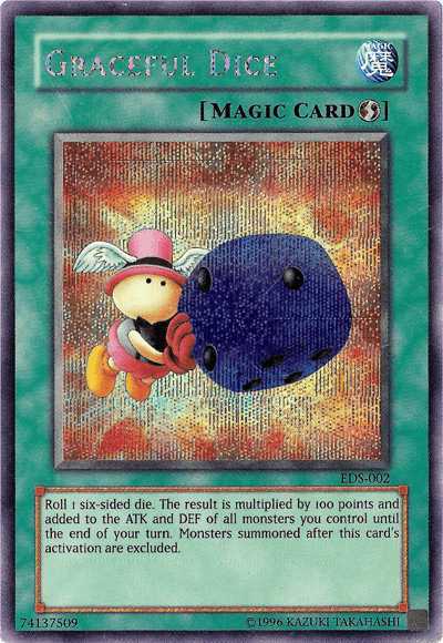 Graceful Dice [EDS-002] Secret Rare - Josh's Cards