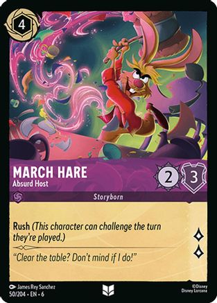 March Hare - Absurd Host (50/204) - Azurite Sea Cold Foil