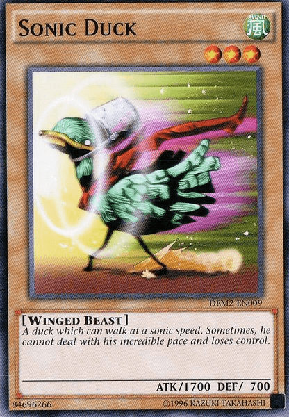 Sonic Duck [DEM2-EN009] Common - Josh's Cards
