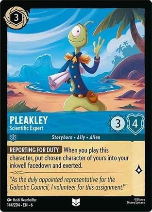 Pleakley - Scientific Expert (144/204) - Azurite Sea