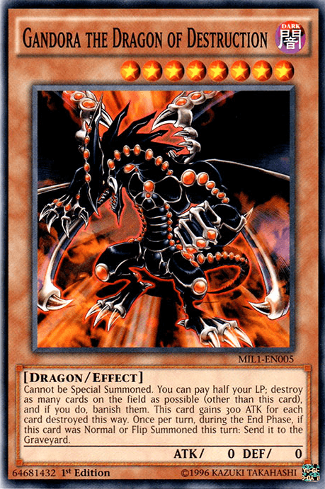 Gandora the Dragon of Destruction [MIL1-EN005] Common - Josh's Cards
