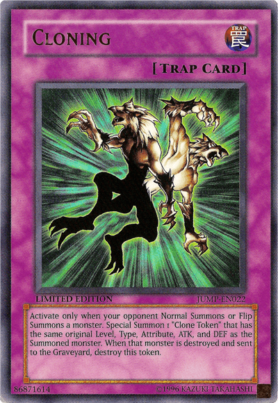 Cloning [JUMP-EN022] Ultra Rare - Josh's Cards