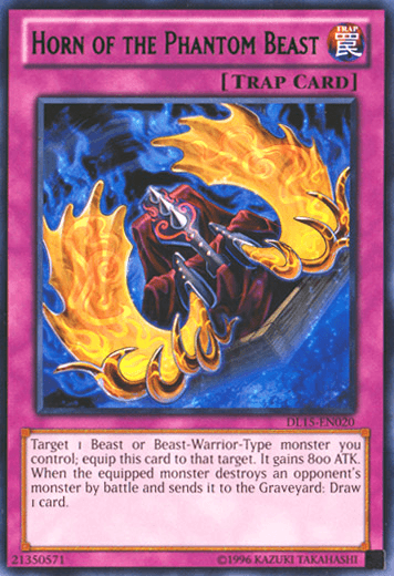 Horn of the Phantom Beast (Green) [DL15-EN020] Rare - Josh's Cards