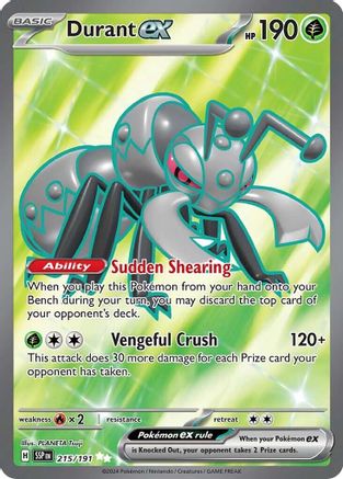 Durant ex 215 - SV08 Surging Sparks Holofoil