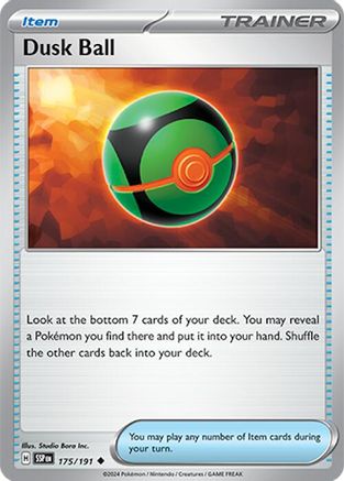 Dusk Ball 175/191 - SV08 Surging Sparks