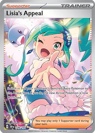 Lisia's Appeal 246/191 - SV08 Surging Sparks Holofoil